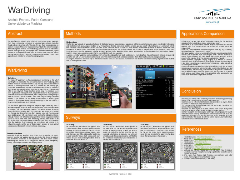Wardriving Apps: G-Mon vs. Others | PDF