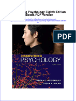 Discovering Psychology Eighth Edition Ebook PDF Version