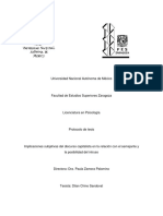 Protocolo de Tesis-Implicaciones Subjetivas