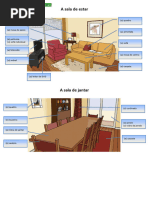 Partes da Casa em Inglês e Português | PDF | Casa | Design de interiores