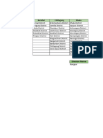 Dependent Drop Down List Part 1