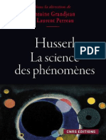 Husserl - La Science Des Phénomènes