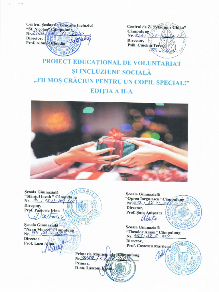 Proiect Educational | PDF