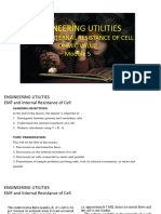 Module 5 - Emf and Internal Resistance of Cell