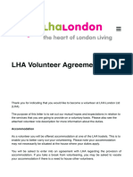 LHA Volunteer Agreement