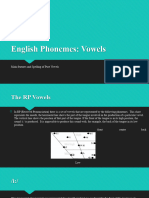 English Pure Vowels