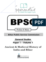 GS Paper 1 Volume 1 Ancient Medieval History of India and Bihar Min