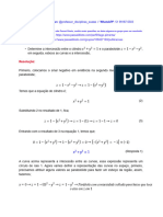 Questão Resolvida - Determine A Intercessão Entre o Cilindro X +y 1 e o Paraboloide Z 1 - X - y ... - Cálculo II