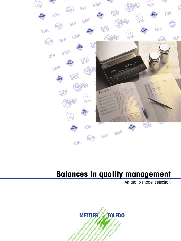 Balances in Quality Management | PDF