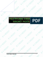 Network Short Notes