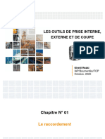 Les Outils de Prise Interne Externe Et de Coupe