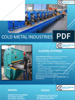 Brochure Cold Metal 2024
