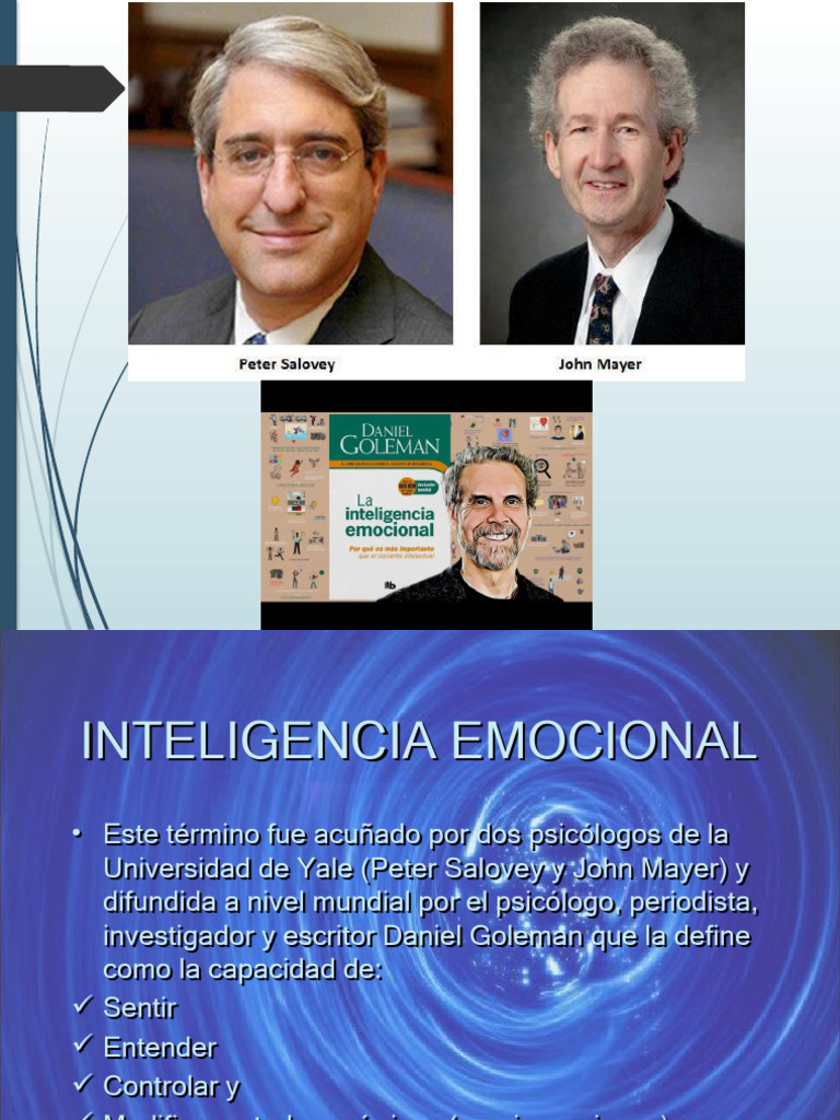 Inteligencia Emocional: Mayer y Salovey | PDF | Las emociones ...