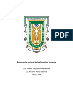 Derecho internacional de los Derechos Humanos