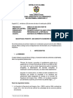 Resolución Del El Tribunal Administrativo de Cundinamarca