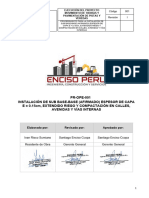 2.-Colocacion de Subbase Base de Afirmado en Vias