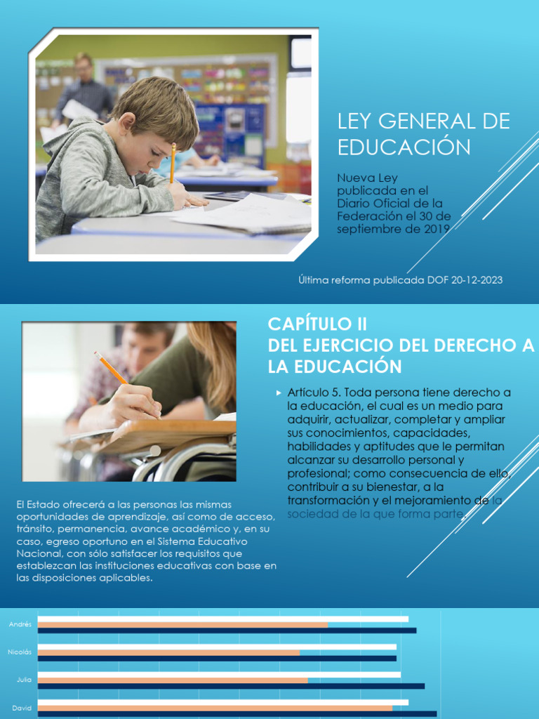 Ley General de Educación | PDF | Educación de la primera infancia