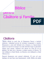 2.1 Familia - BAZE BIBLICE PT CASATORIE