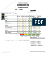 Informe de Calificaciones