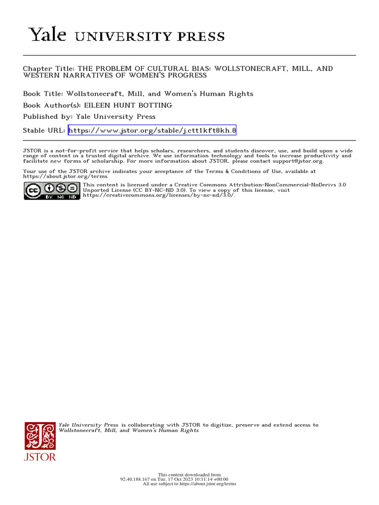 Botting Problemculturalbias 2016 | PDF | Social Science