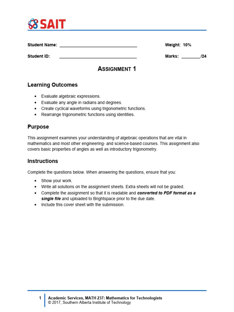 Assignment 1 - V1 | PDF | Teaching Methods & Materials | Technology ...
