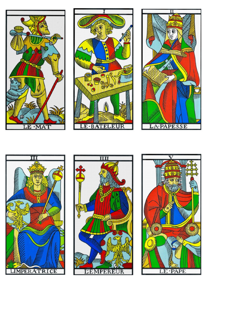 Arcanos Mayores Tarot Marsella | PDF