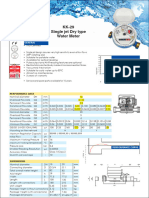 Medidor Chorro Unico Kk-29 Baylan - r200