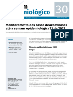 Boletim Epidemiológico Vol.53 Nº30 - 2022 - Malária Na Região Extra-Amazônica Do Brasil Série Histórica de 2010 A 2021