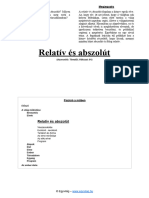 006 - 01 - Relativ Es Abszolut - P