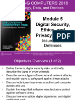 Digital Security, Ethics, and Privacy Threats, Issues, and Defenses