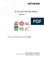 Manual de Fechadura Mecanica Jan 2019
