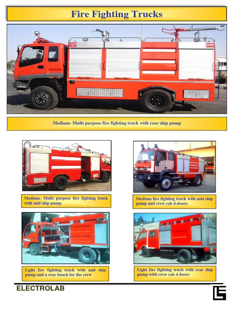 Midship Fire Pump Truck Specifications | PDF