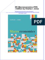 Full Download Ebook PDF Macroeconomics Fifth Edition 5th Edition by Charles I Jones PDF