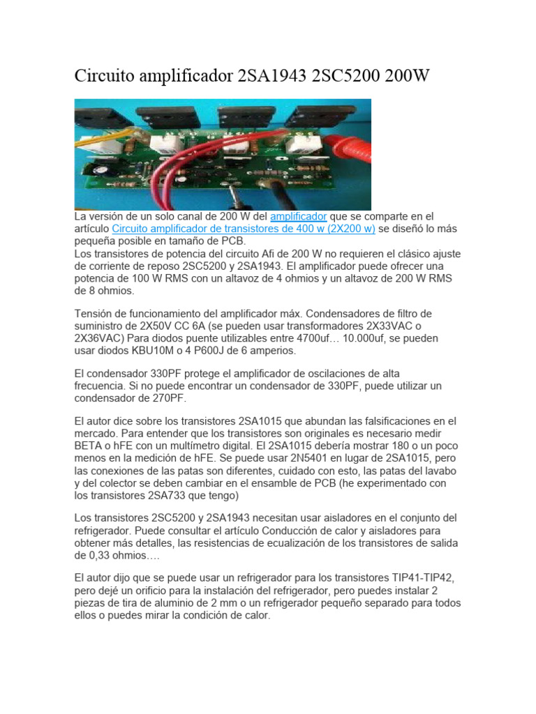 5 paia di circuiti integrati 2SA999/2SC2320 A999/C2320