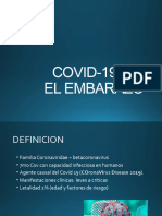 Covid 19 y Embarazo