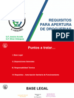 Requisitos de Apertura de Droguerias 2022