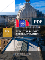 Governor 2025 Budget Rec