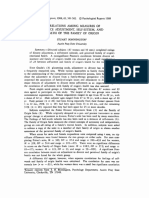 Bonnington 1988 Correlations Among Measures of Divorce Adjustment Self Esteem and Health of The Family of Origin