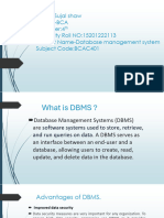 Sujalshaw DBMS