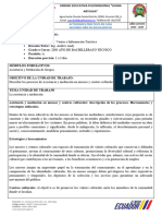 Actividades Prácticos en Casa de 2do Bgu Cuarta Actividad 24-01-2024