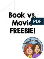 Book vs. Movie Freebie!