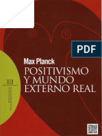 Planck Max Positivismo y Mundo Externo r (1)