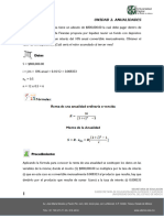 Renta de Una Anualidad Ordinaria o Vencida