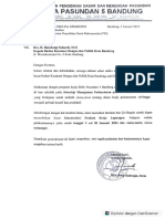 Surat Permohonan Rekomendasi PKL Kel. Pasteur Ke Kesbangpol