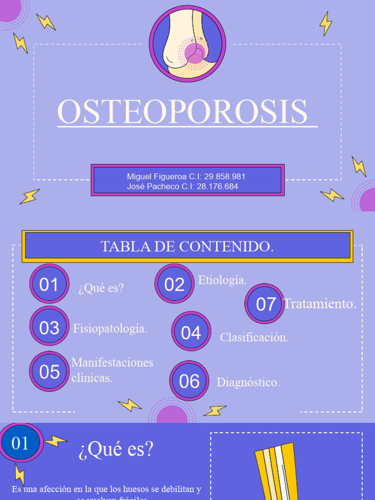 Guía Completa sobre Osteoporosis | PDF | Ciencia y matemáticas
