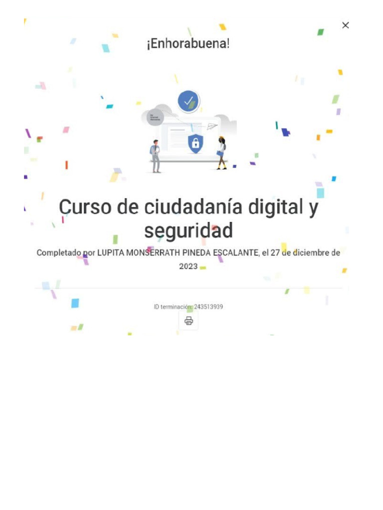 Constancia de Ciudadania Digital LMPE | PDF