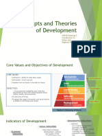 Concepts and Theories of Development
