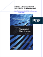 Original PDF Categorical Data Analysis 3rd Edition by Alan AgrestFull Download Original PDF Categorical Data Analysis 3rd Edition by Alan Agresti PDF