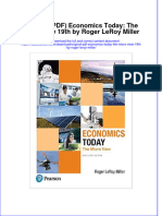 Full Download Original PDF Economics Today The Micro View 19th by Roger Leroy Miller PDF