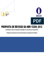 Proposta de Revisão Da NBR 15200 Rev01